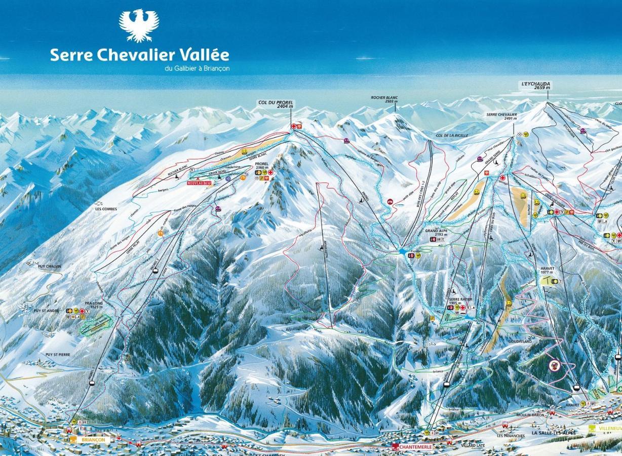 Nice Appt In Briancon Les Charmettes Екстер'єр фото